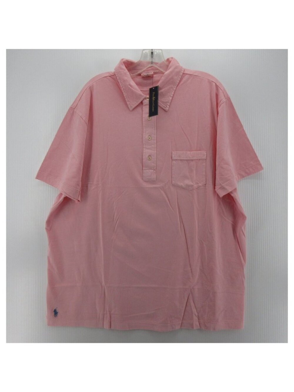 Polo Ralph Lauren Polo Shirt XXL Pink Pullover Golf Pocket Pony Preppy